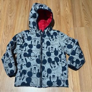 BABY GAP DISNEY Mickey Mouse  toddler Boy puffer jacket